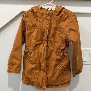 Girls Hooded Spring Coat